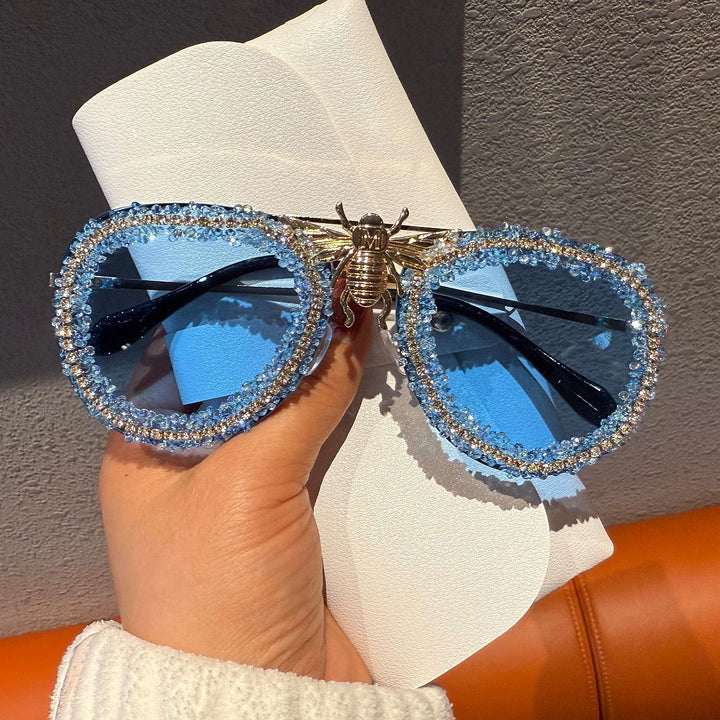Women's Glamorous Statement Sunglasses with Unique Insect Design Stornfield