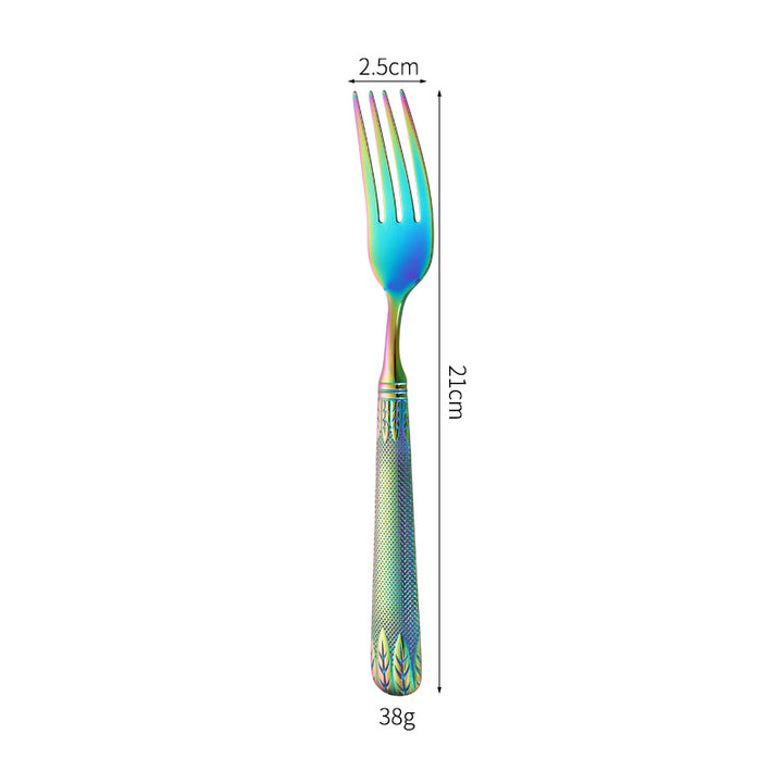 Elegant teaspoon with artistic handle design Stornfield