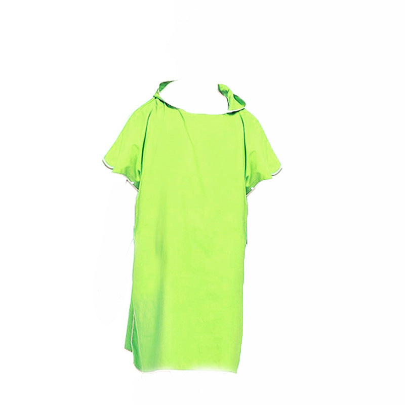 Women's Hooded Poncho made of soft Microfiber Fabric Stornfield