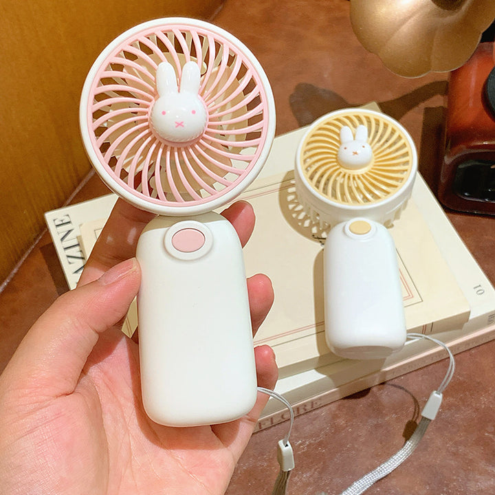 Portable Mini Fan with Cute Rabbit Design Stornfield