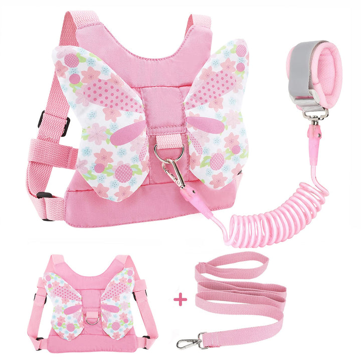 Butterfly-Themed Toddler Harness Backpack Stornfield