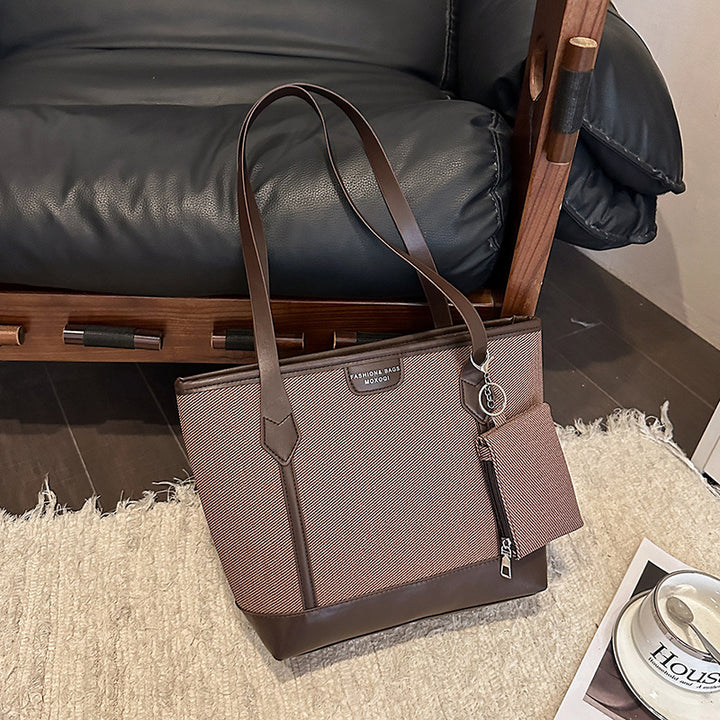 Spacious Multi-Pocket Tote Bag
