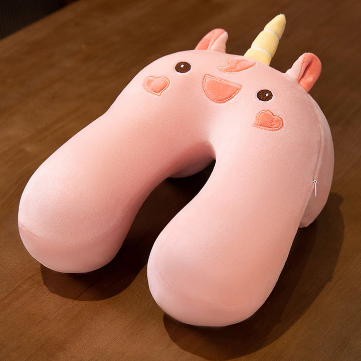 Neck support pillow with playful animal design Stornfield