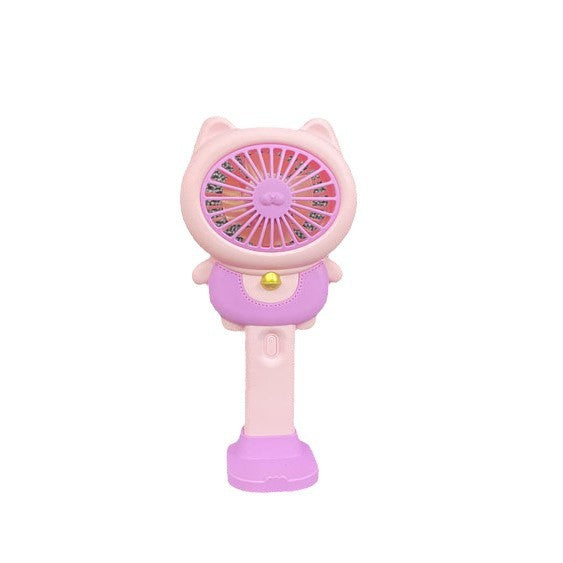 Unisex Portable Mini Hand Fan in Cute Cat Design Stornfield