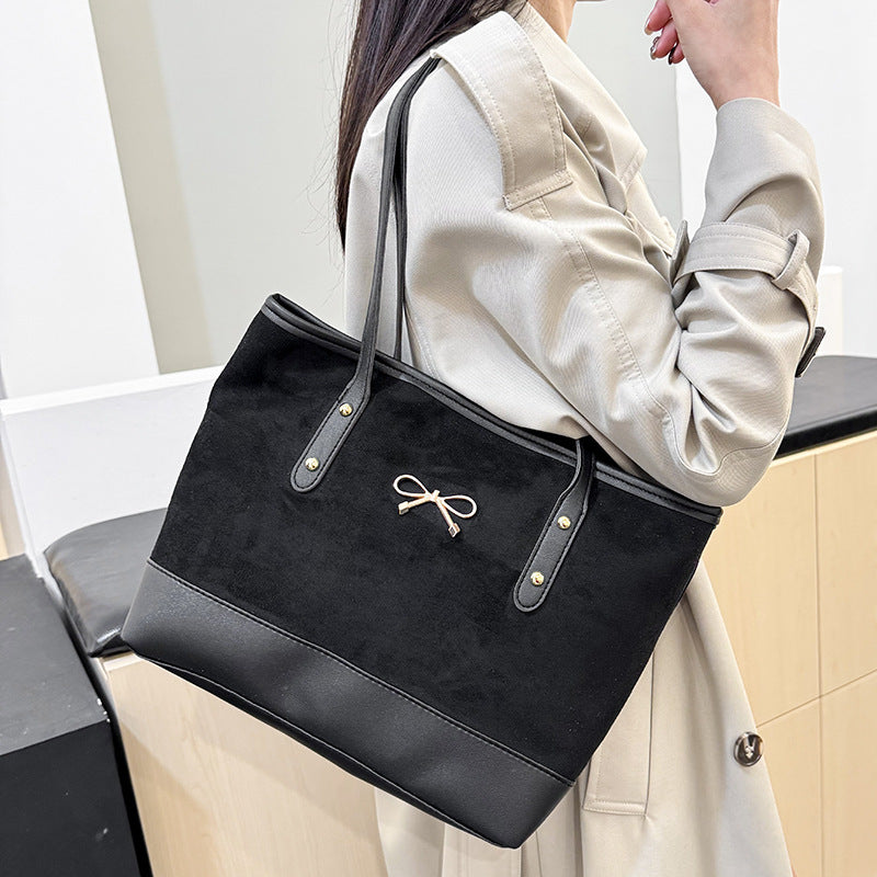 WoStylish Faux Suede Tote Bag Stornfield