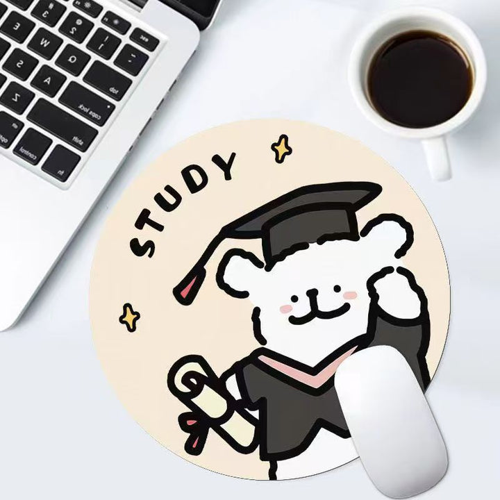 Cute Graduate Bear Mouse Pad