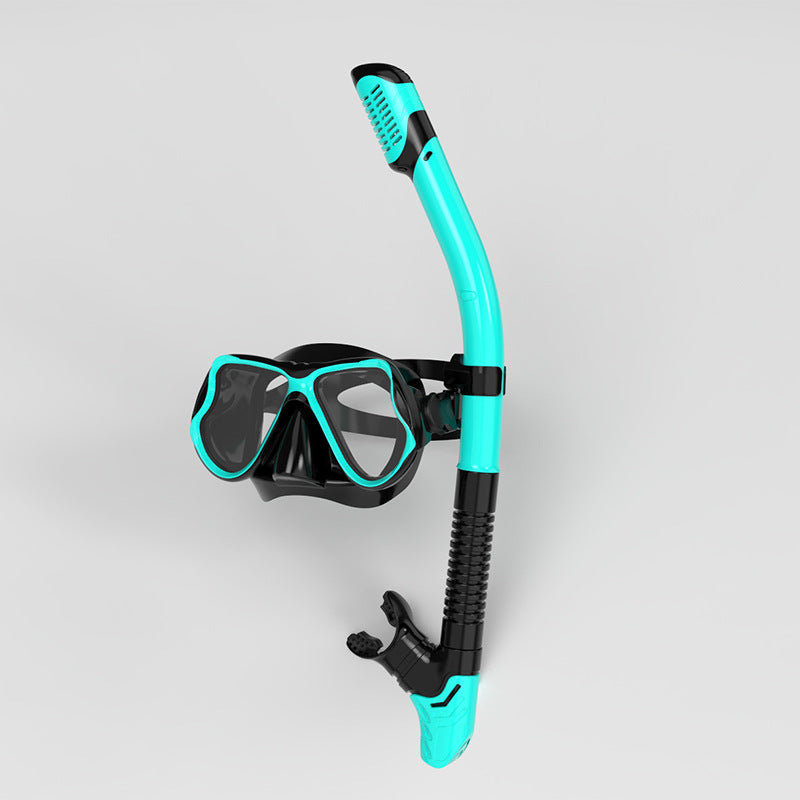 Snorkel mask with ergonomic fit and innovative breathing technology Stornfield