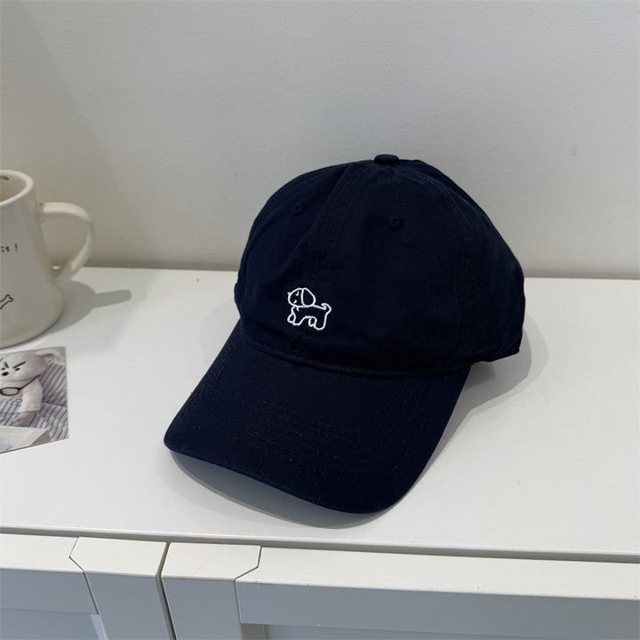 Men's Casual Dog-Embroidered Cap Stornfield