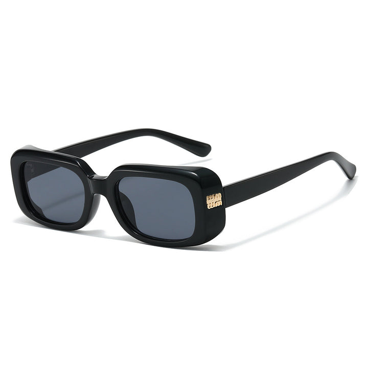 Bold Rectangle Frame Sunglasses Stornfield