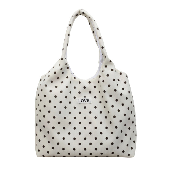 Casual Polka Dot Tote Bag Stornfield