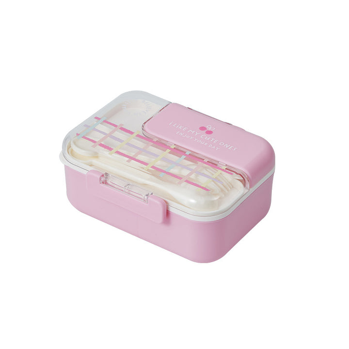 Cute Themed Lunch Box with Utensils