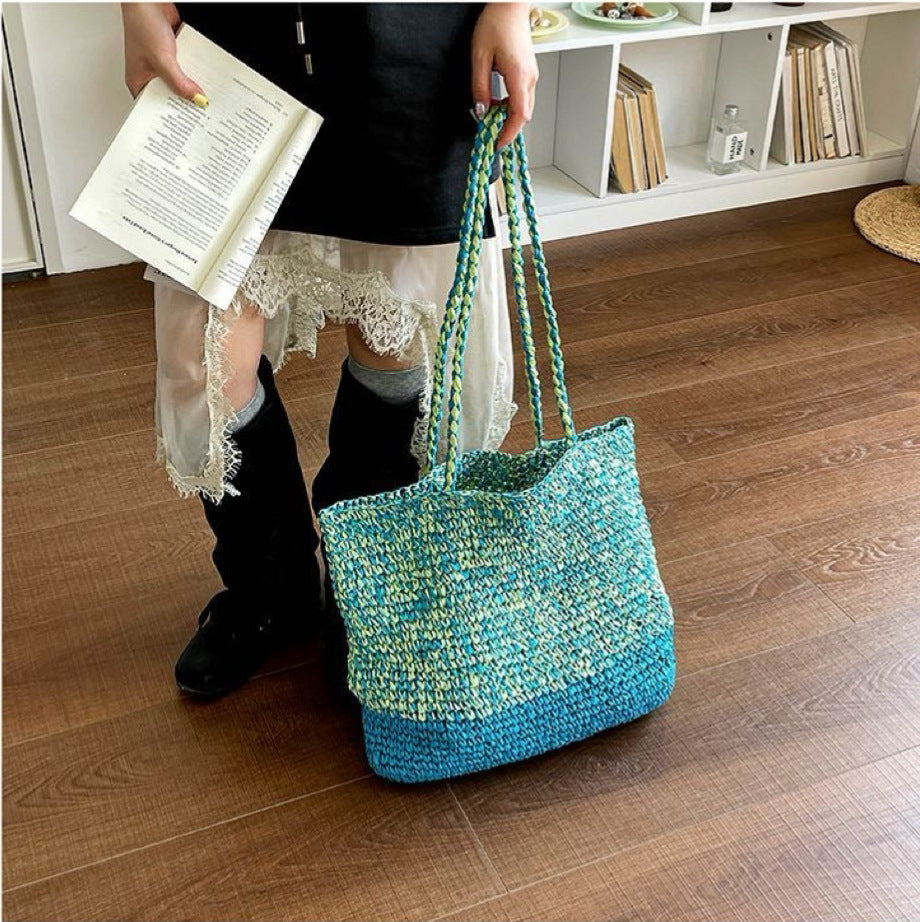 Hand-knotted Tote Bag Made of Sustainable Material Stornfield