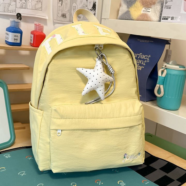 Stylish Casual Backpack with Star Charm Stornfield