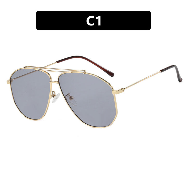 Women's creative pilot sunglasses with striking frame Stornfield