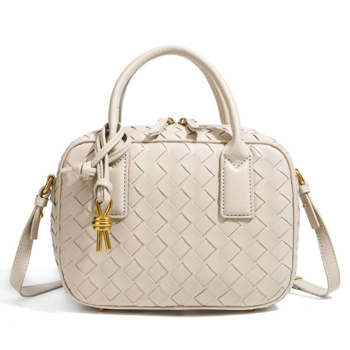 Textured Leather Boutique Handbag Stornfield