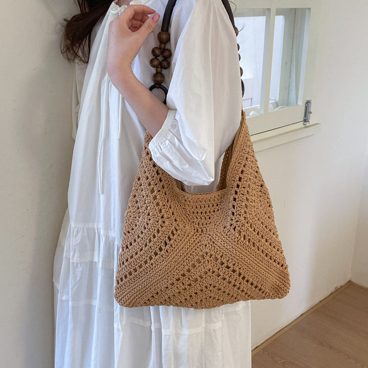 Handmade chunky knit bag Stornfield