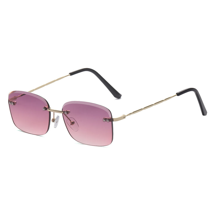 Women's square sunglasses with polarized lenses and elegant metal frame Stornfield