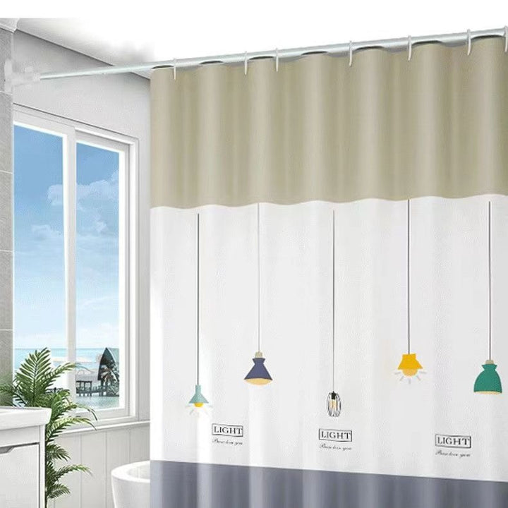 Light-Inspired Shower Curtain Stornfield