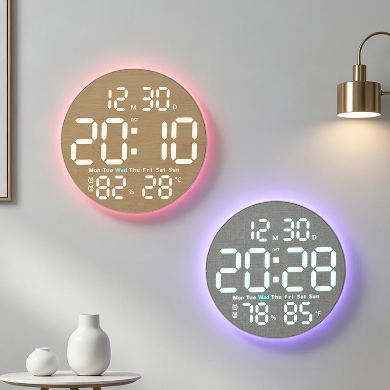 Innovative wooden digital alarm clock Stornfield
