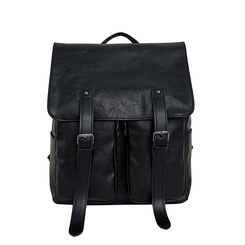 Vintage Leather Drawstring Backpack Stornfield