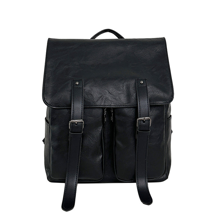 Vintage Leather Drawstring Backpack Stornfield