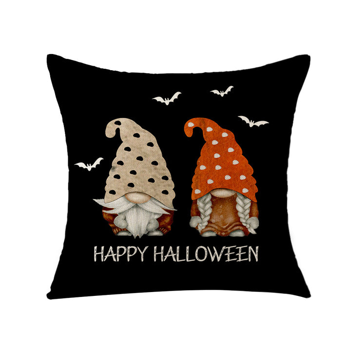 Autumn Gnome Decorative Throw Pillow Cover