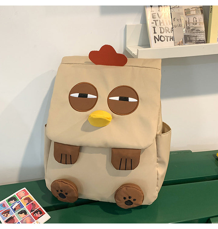 Cute Chicken-Themed Plush Backpack Stornfield
