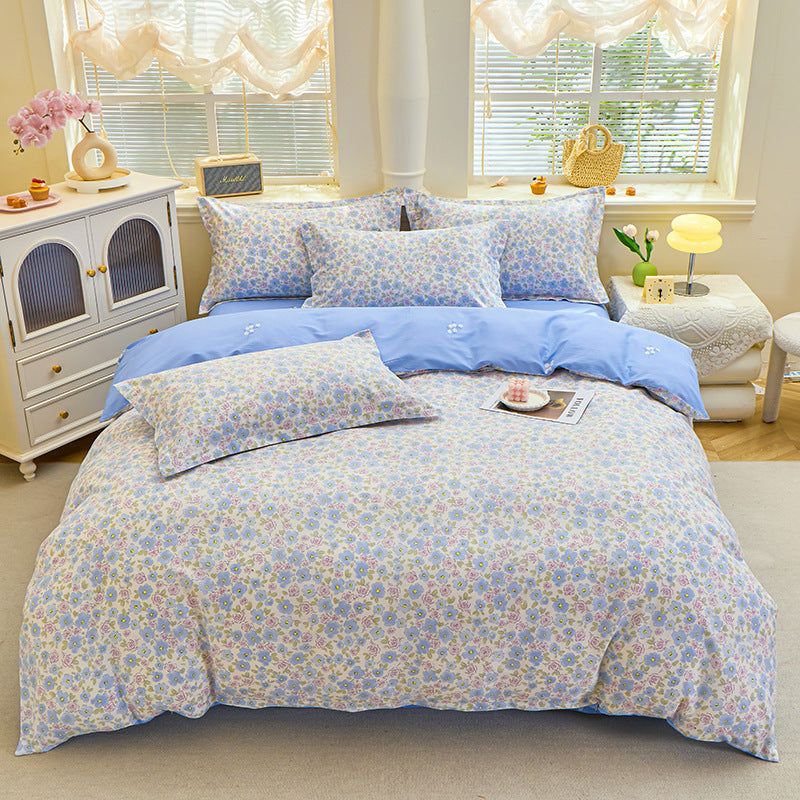 Checked Pattern Bedding Set