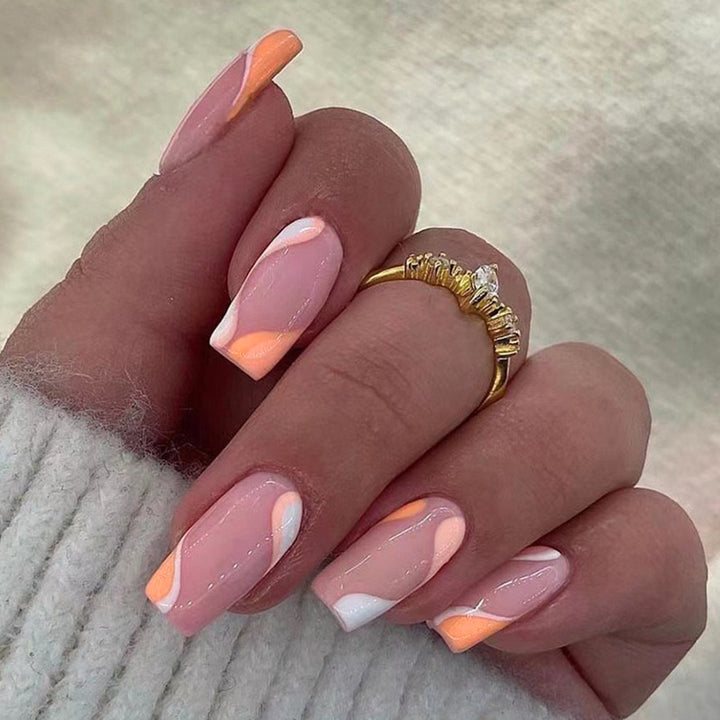 Artistic Acrylic Nail Set Stornfield