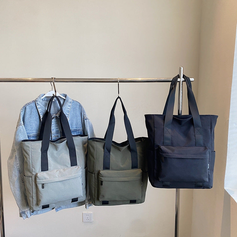 Practical Tote Bag With Multiple External Pockets Stornfield