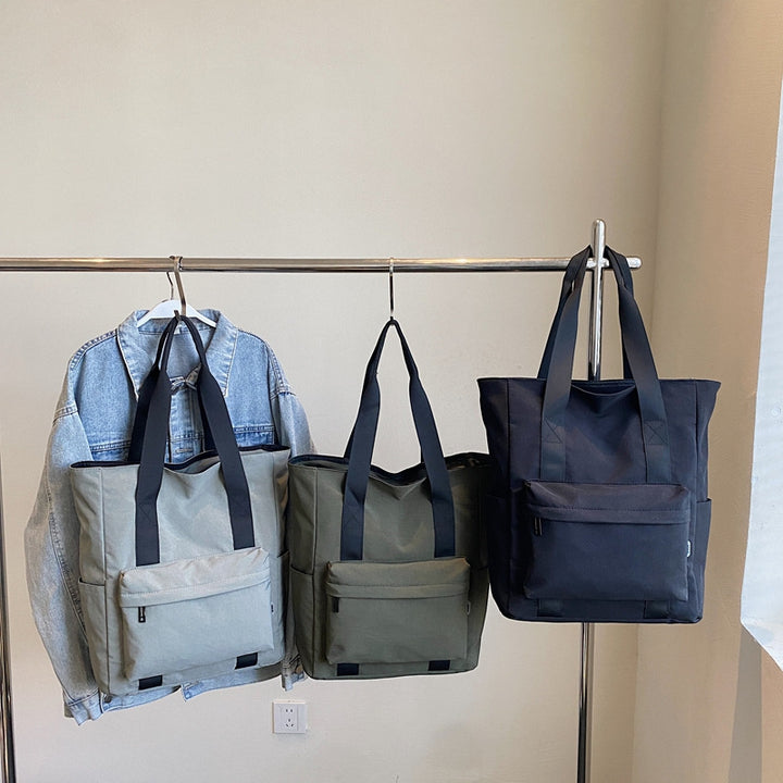 Practical Tote Bag With Multiple External Pockets Stornfield