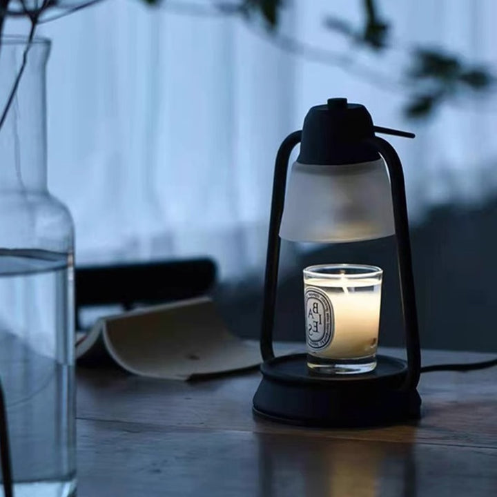 Contemporary Candle Holder Lamp