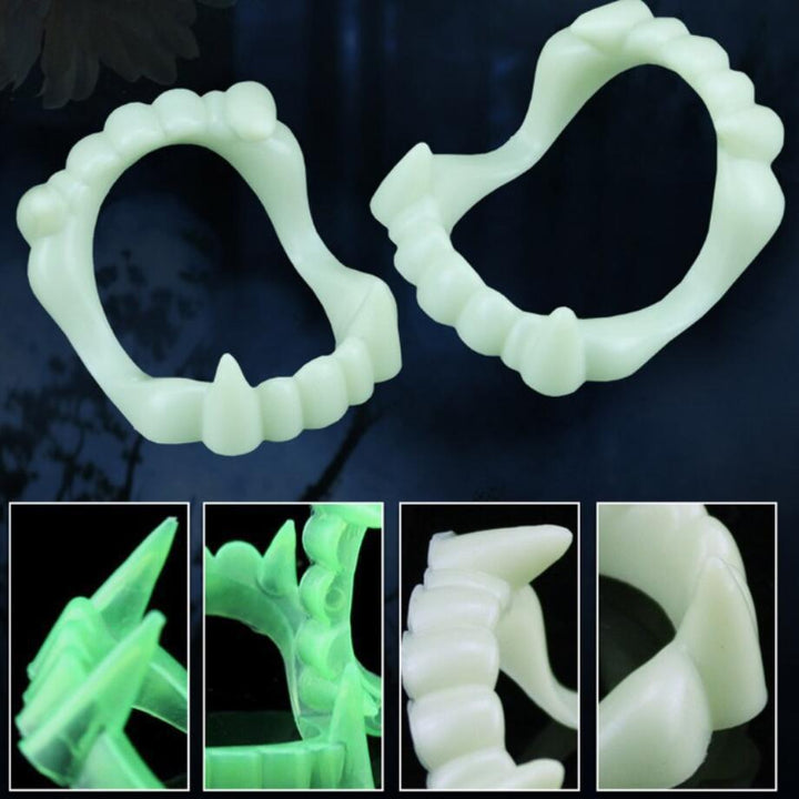 Glow-in-the-Dark Vampire Fangs Stornfield