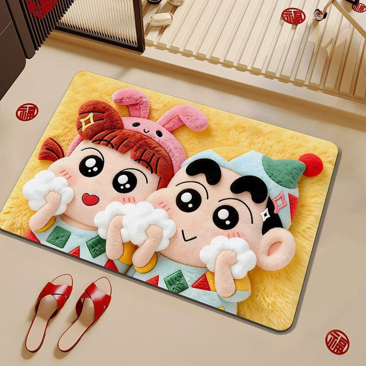Plush Character Bath Mat