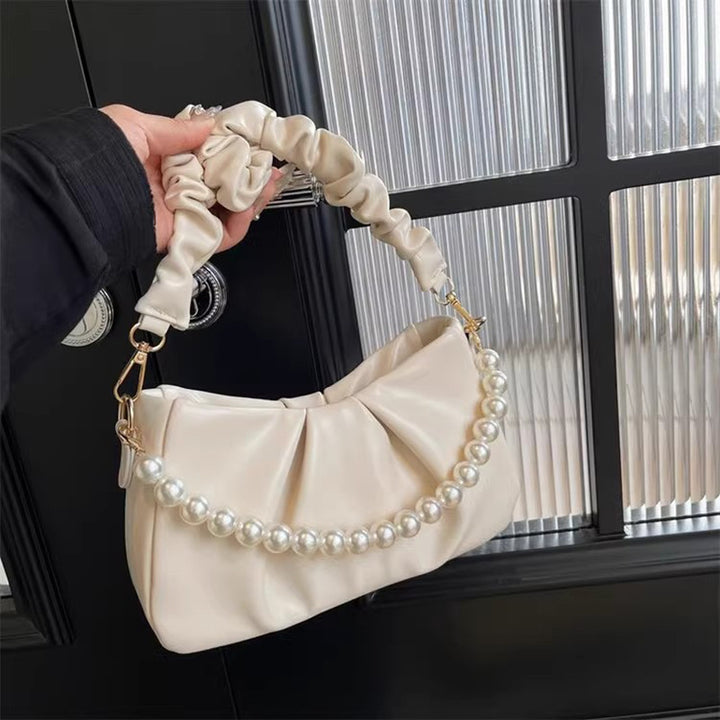 Elegant Pearl-Accent Sling Bag Stornfield