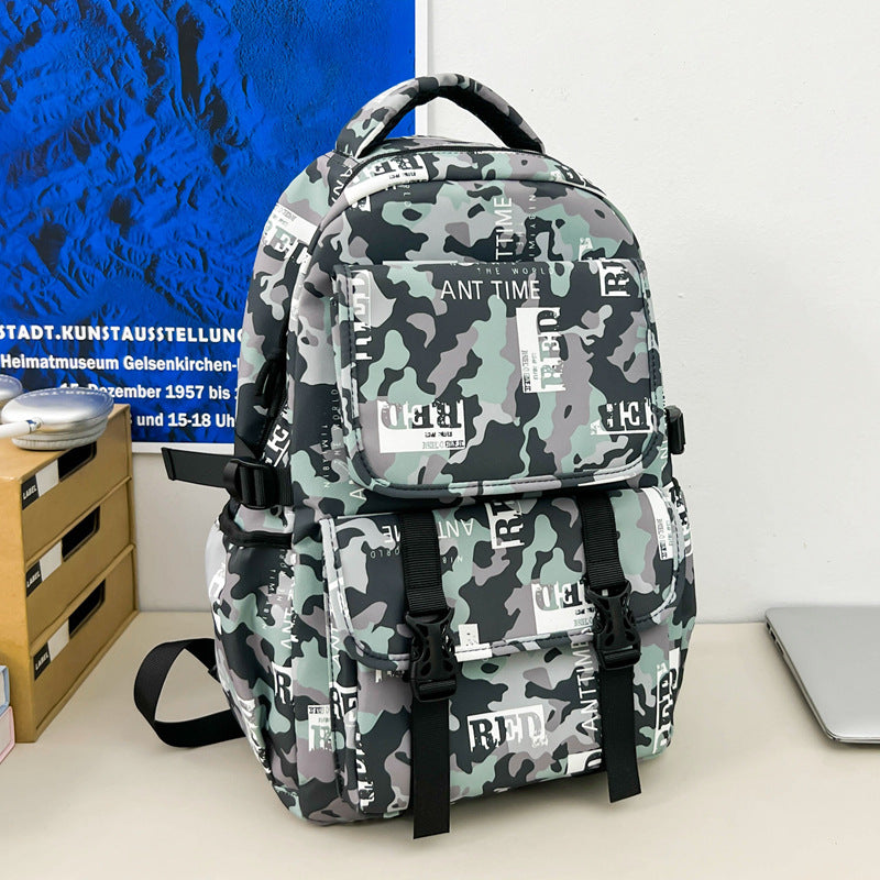 Stylish Camouflage Pattern Backpack Stornfield