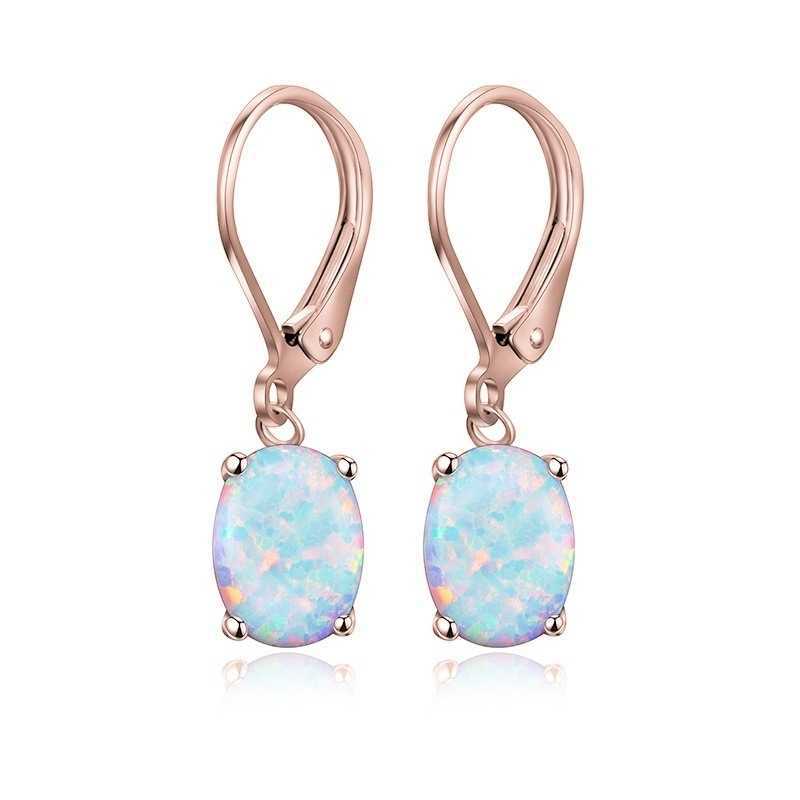 Opal-Embellished Dangle Earrings Stornfield
