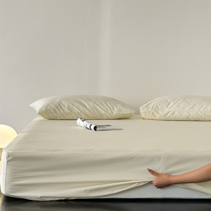 Cooling Bamboo-Blend Deep-Pocket Fitted Sheet and Pillowcase Set