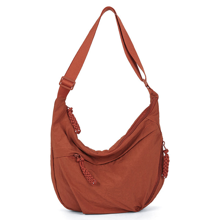 Casual shoulder bag with multifunctional zip pockets Stornfield
