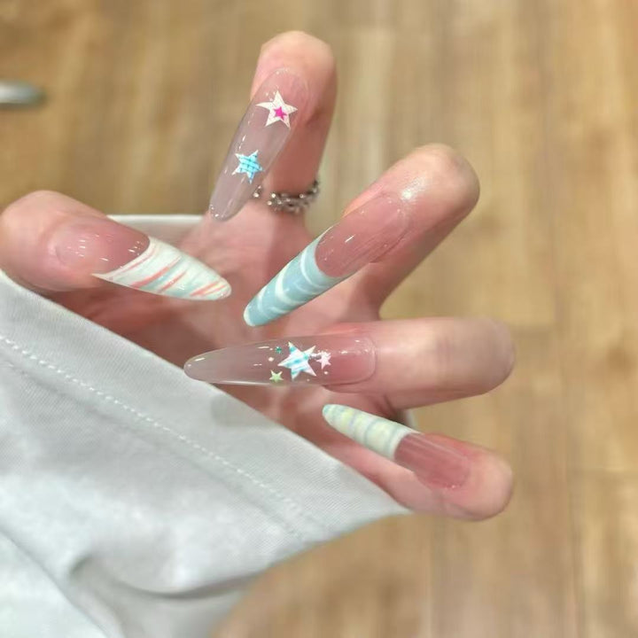 Stiletto Press-On Nail Extensions Stornfield