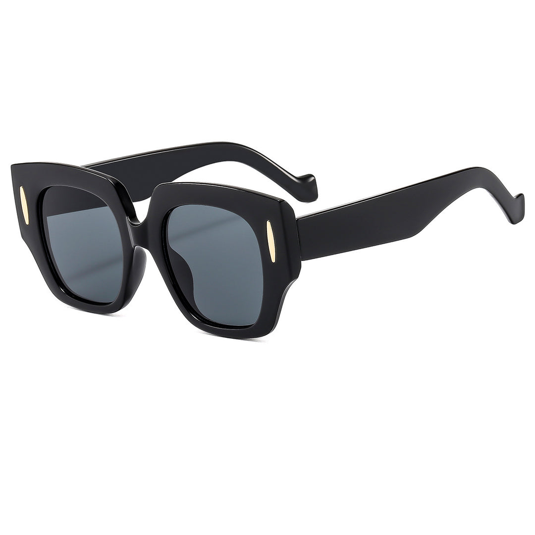 Women's Geometric Oversized Sunglasses with Luxurious Accent Stornfield