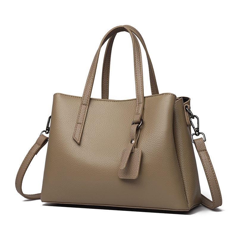 Textured Leather Tote Bag Stornfield 1785771205