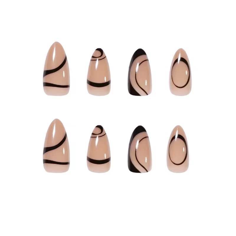 Artificial nails with elegant minimalist design Stornfield