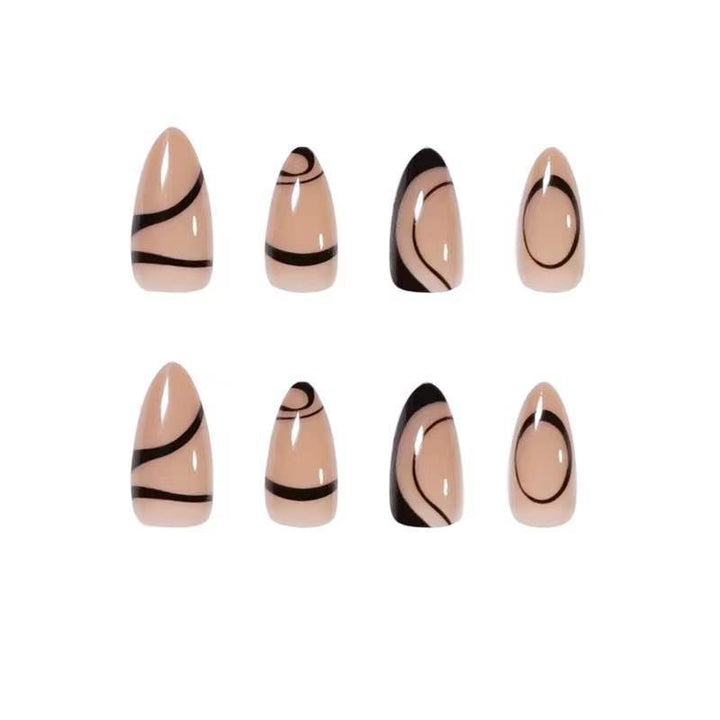 Artificial nails with elegant minimalist design Stornfield