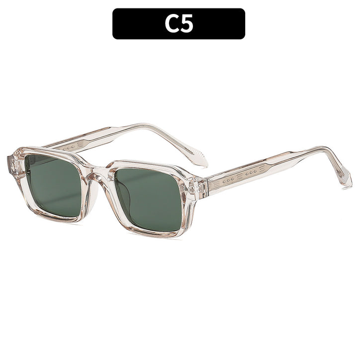 Contemporary Square Frame Sunglasses