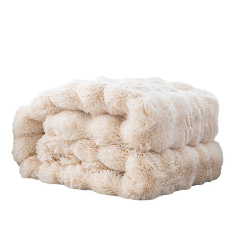 Women luxurious and super soft fleece blanket Stornfield