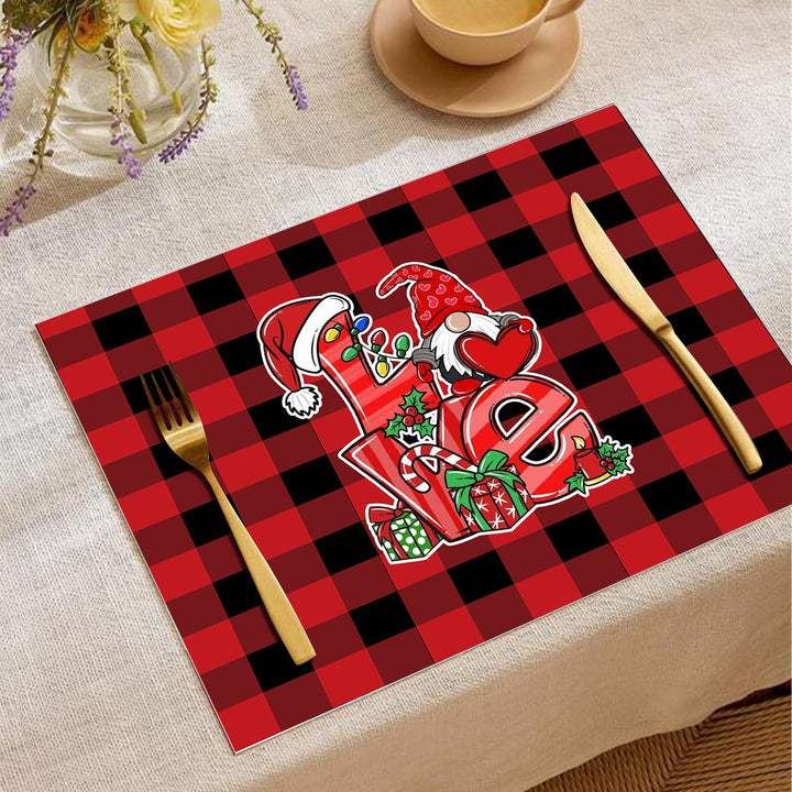 Festive Love-Themed Placemats