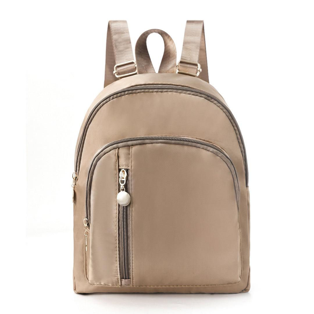 Backpack with striking skull and rose motif Stornfield