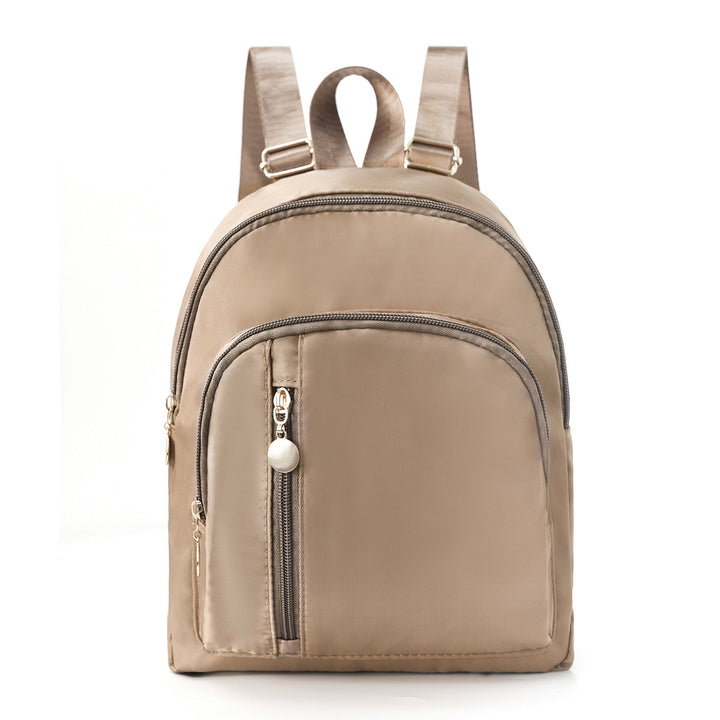 Backpack with striking skull and rose motif Stornfield