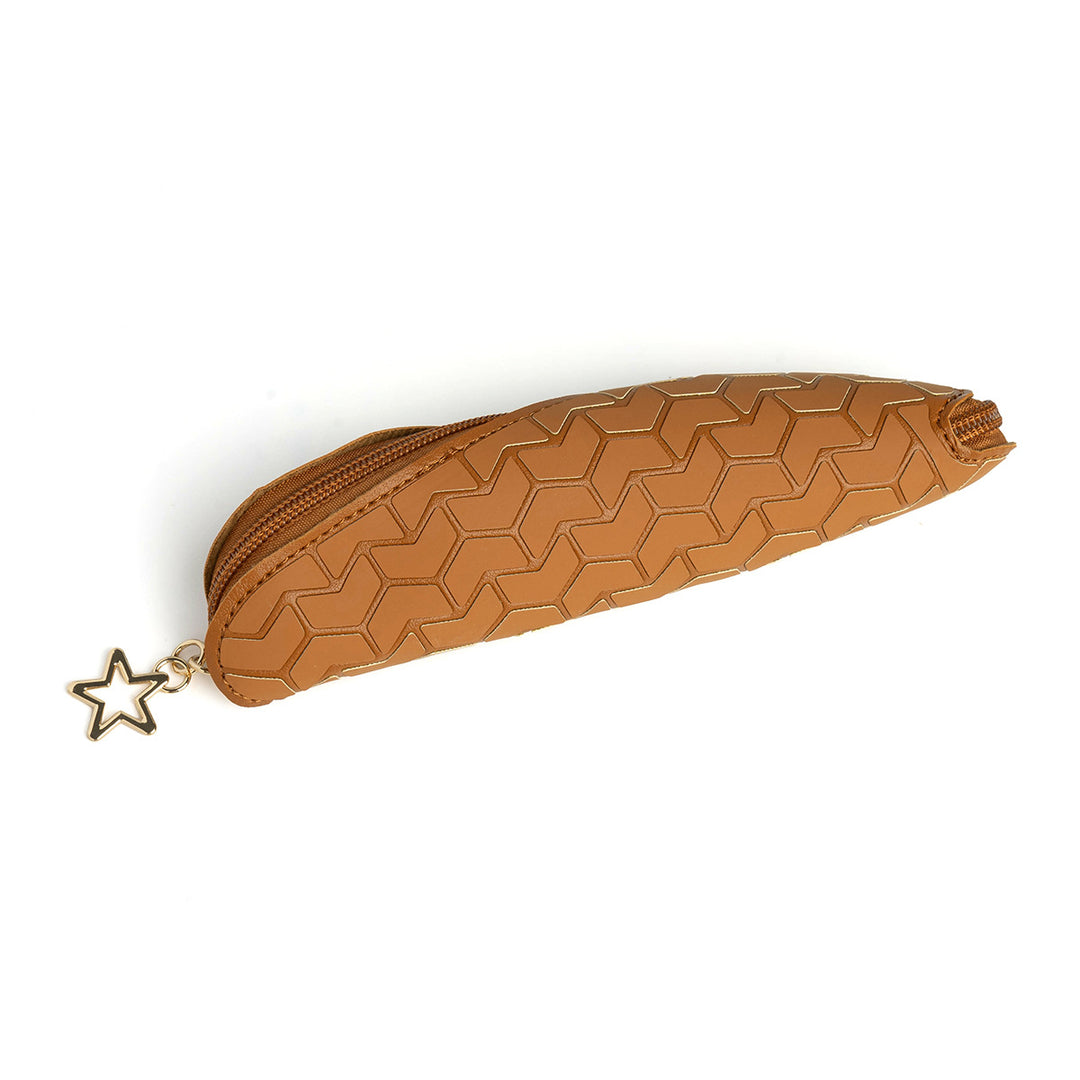 Stylish Geometric Patterned Pencil Case Stornfield